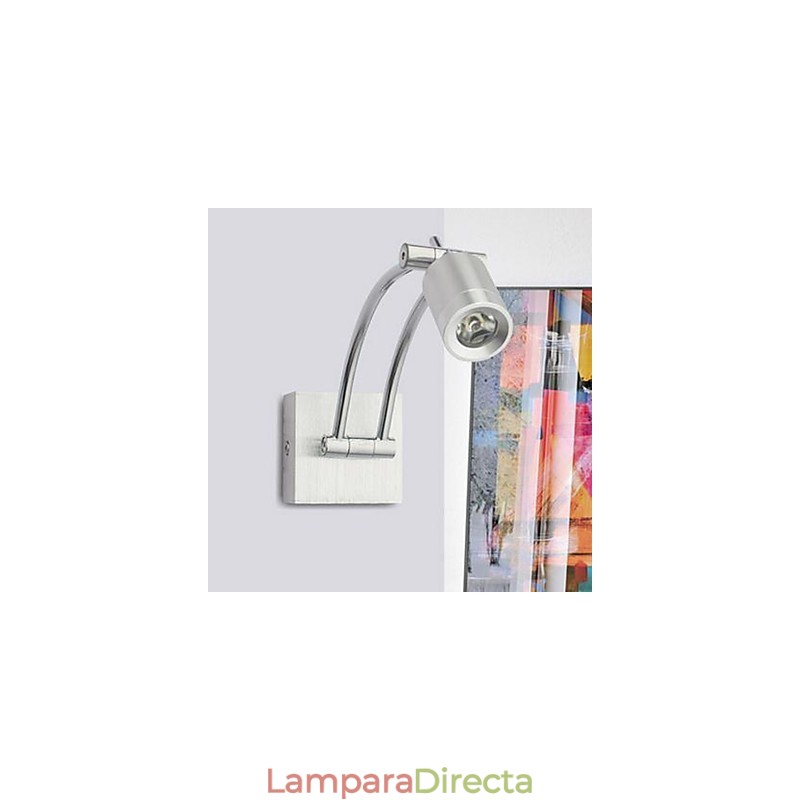 Lámpara de pared creativa con brazo basculante para mesita de noche