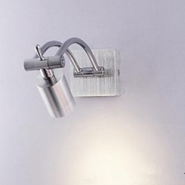 Lámpara de pared creativa con brazo basculante para mesita de noche