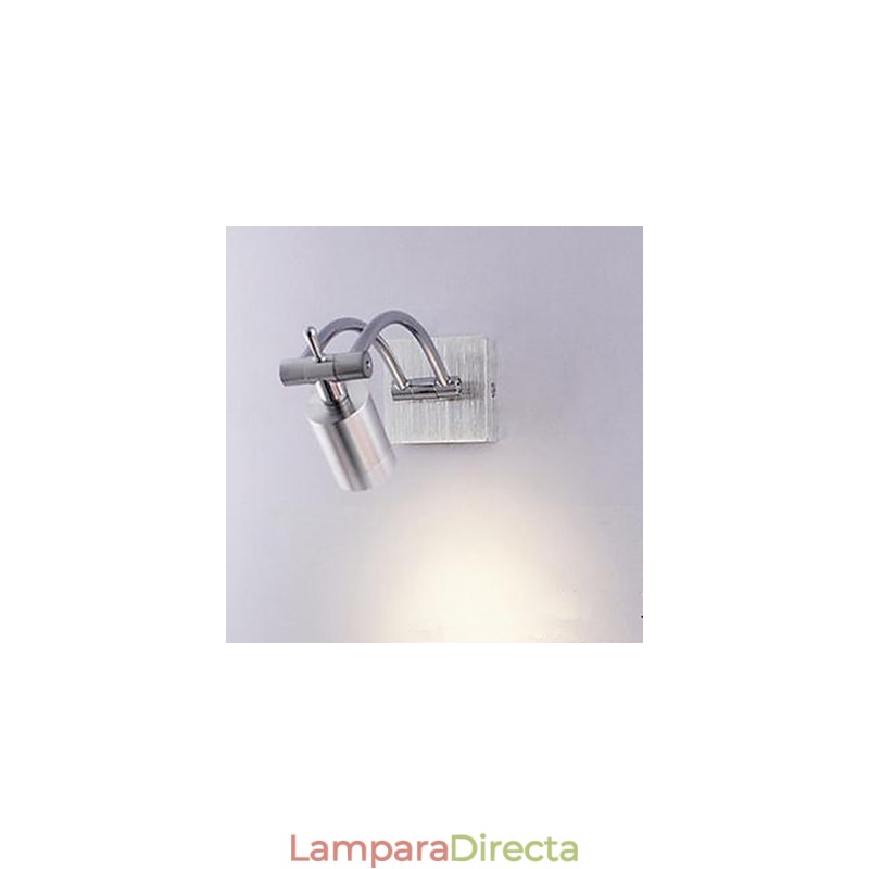 Lámpara de pared creativa con brazo basculante para mesita de noche