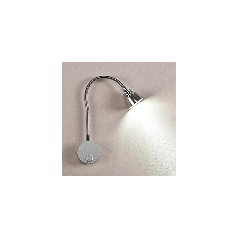 Lámpara de pared creativa con manguera y lámpara de pared para mesita de noche