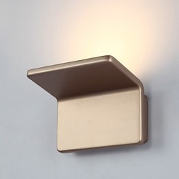 Pintura contemporánea moderna integrada para apliques de pared con luz ambiental.