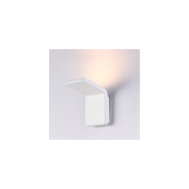 Pintura contemporánea moderna integrada para apliques de pared con luz ambiental.