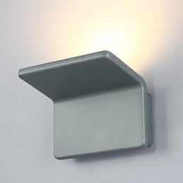 Pintura contemporánea moderna integrada para apliques de pared con luz ambiental.