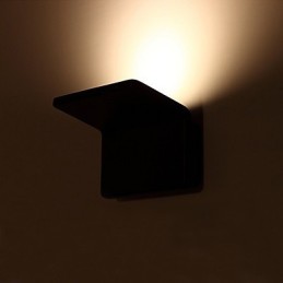 Pintura contemporánea moderna integrada para apliques de pared con luz ambiental.