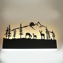 Función integrada para apliques de pared con luz ambiental Lámpara de pared