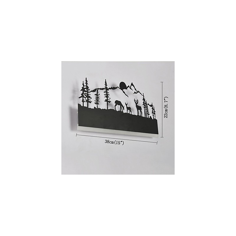 Función integrada para apliques de pared con luz ambiental Lámpara de pared