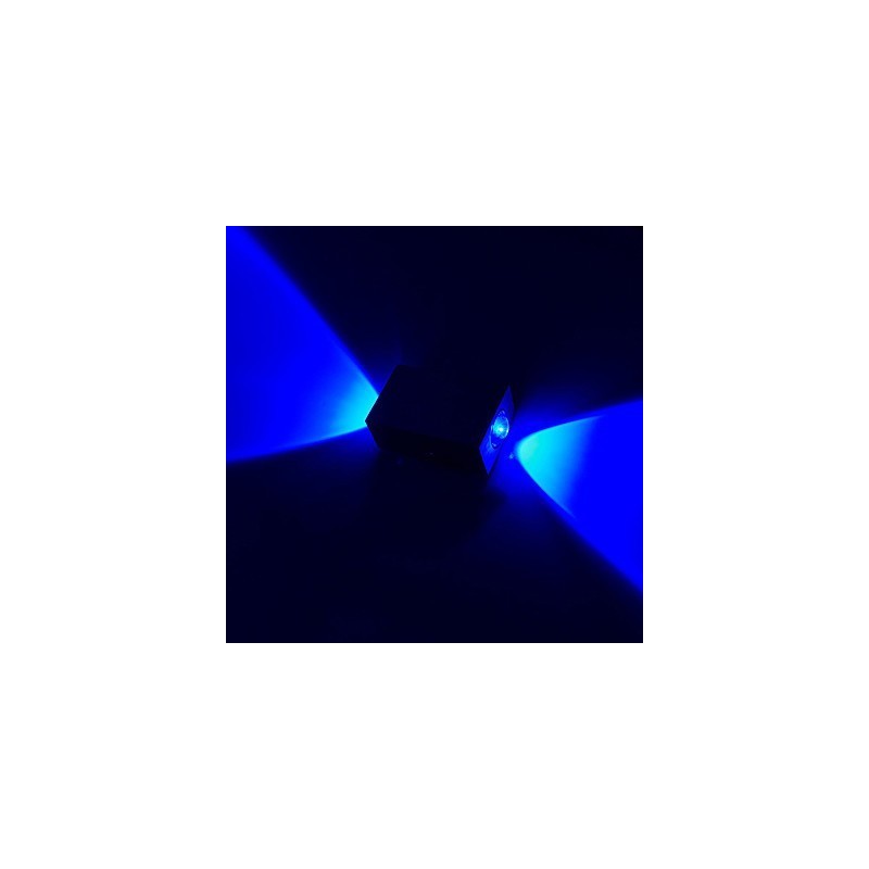 Apliques de pared con luz ambiental de estilo mini, multicolor, 3 funciones novedosas