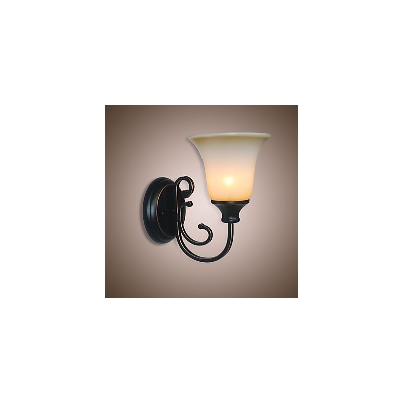 Lámpara de pared antigua, lámpara de noche para dormitorio, lámpara de pared para pasillo, escalera, lámpara de pared retro para sala de estar.