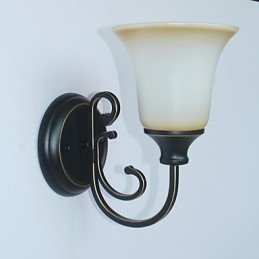 Lámpara de pared antigua, lámpara de noche para dormitorio, lámpara de pared para pasillo, escalera, lámpara de pared retro para sala de estar.