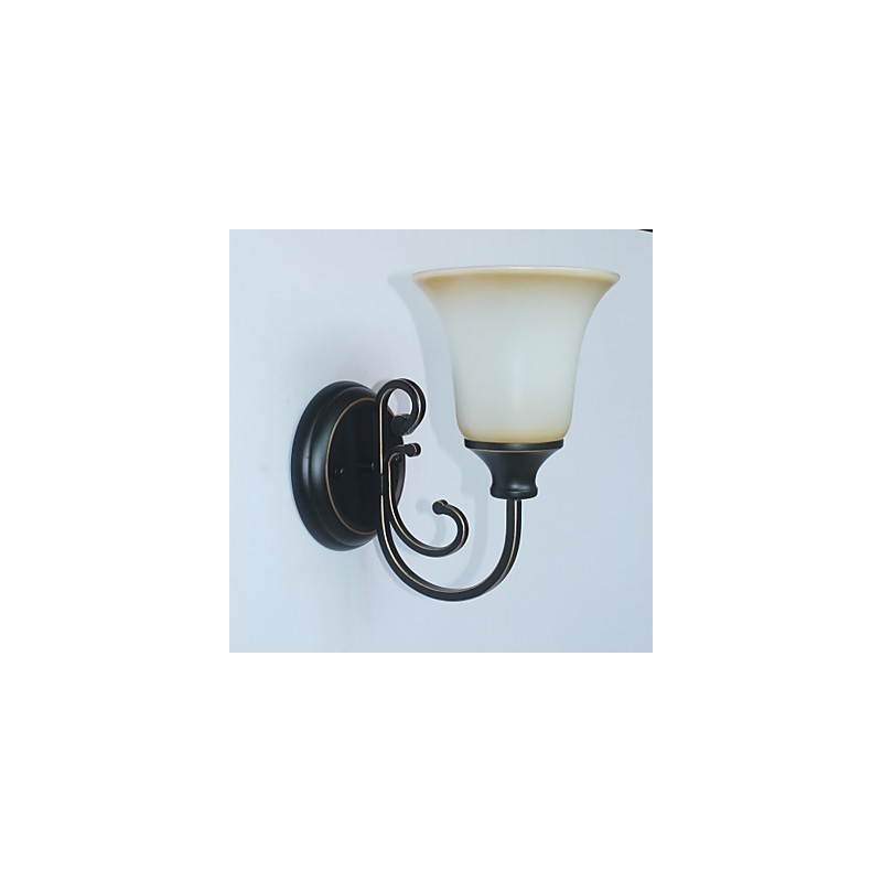 Lámpara de pared antigua, lámpara de noche para dormitorio, lámpara de pared para pasillo, escalera, lámpara de pared retro para sala de estar.