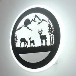 Lámpara de noche, lámpara de pared, lámpara para dormitorio, sala de estar, luces modernas, minimalistas, creativas, lámpara de pasillo acrílica
