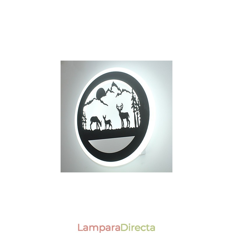 Lámpara de noche, lámpara de pared, lámpara para dormitorio, sala de estar, luces modernas, minimalistas, creativas, lámpara de pasillo acrílica