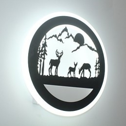 Lámpara de noche, lámpara de pared, lámpara para dormitorio, sala de estar, luces modernas, minimalistas, creativas, lámpara de pasillo acrílica