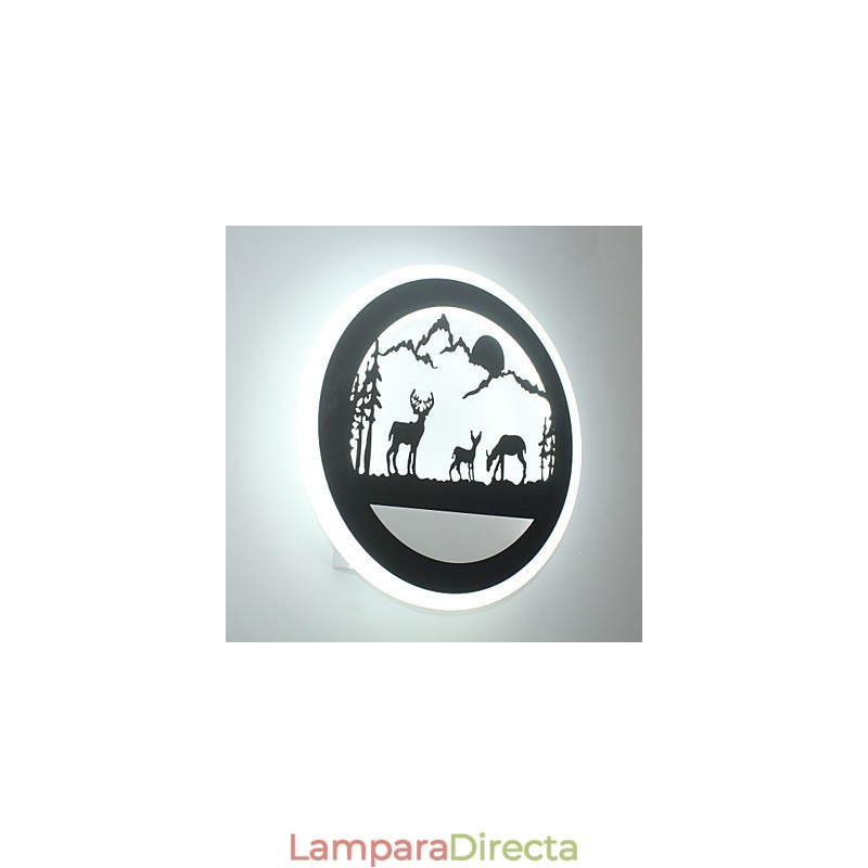 Lámpara de noche, lámpara de pared, lámpara para dormitorio, sala de estar, luces modernas, minimalistas, creativas, lámpara de pasillo acrílica