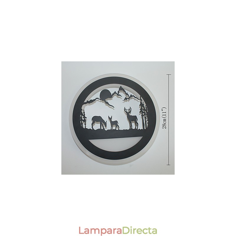 Lámpara de noche, lámpara de pared, lámpara para dormitorio, sala de estar, luces modernas, minimalistas, creativas, lámpara de pasillo acrílica