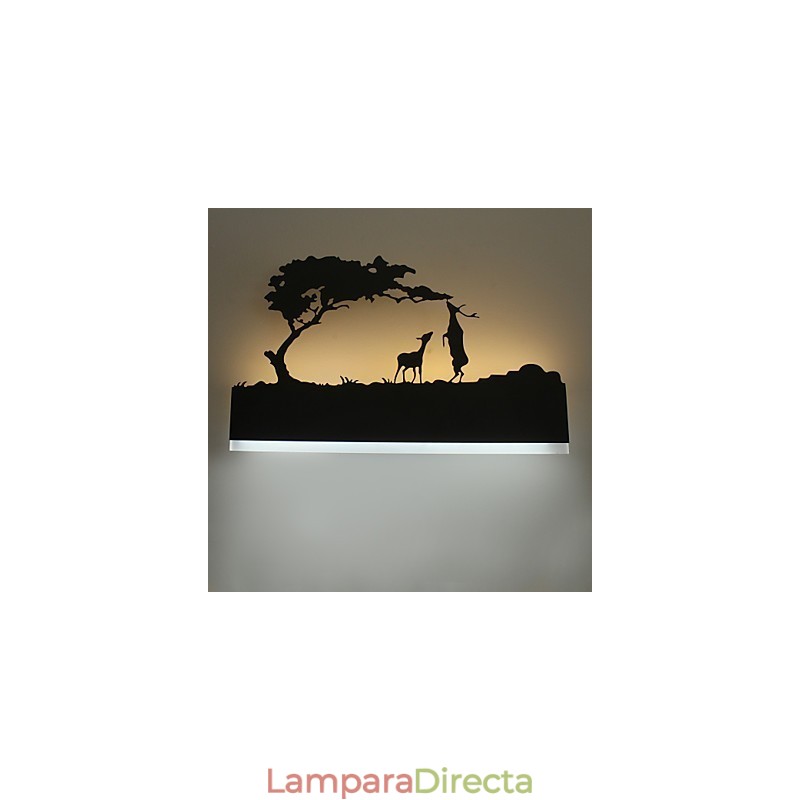 Lámpara de noche, lámpara de pared, lámpara europea creativa moderna minimalista para dormitorio infantil, lámpara de escalera, lámpara frontal de espejo