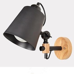 Lámpara de pared nórdica para dormitorio, balcón, escalera, pasillo, lámpara de pared para pasillo