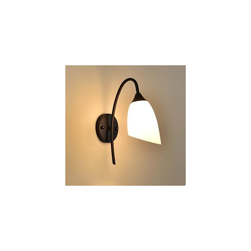 Lámpara de pared de noche de estilo pescador, estilo americano, para dormitorio, sencilla y afroamericana