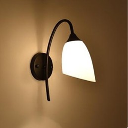 Lámpara de pared de noche de estilo pescador, estilo americano, para dormitorio, sencilla y afroamericana