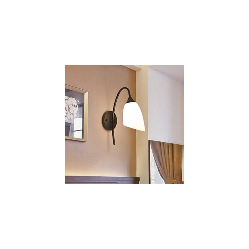 Lámpara de pared de noche de estilo pescador, estilo americano, para dormitorio, sencilla y afroamericana