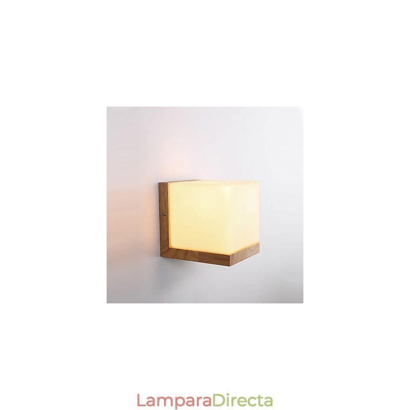 Lámpara de pared creativa para balcón, estilo novedoso, estilo campestre, con protección para los ojos, luz ambiental, apliques de noche