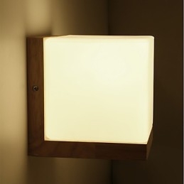 Lámpara de pared creativa para balcón, estilo novedoso, estilo campestre, con protección para los ojos, luz ambiental, apliques de noche
