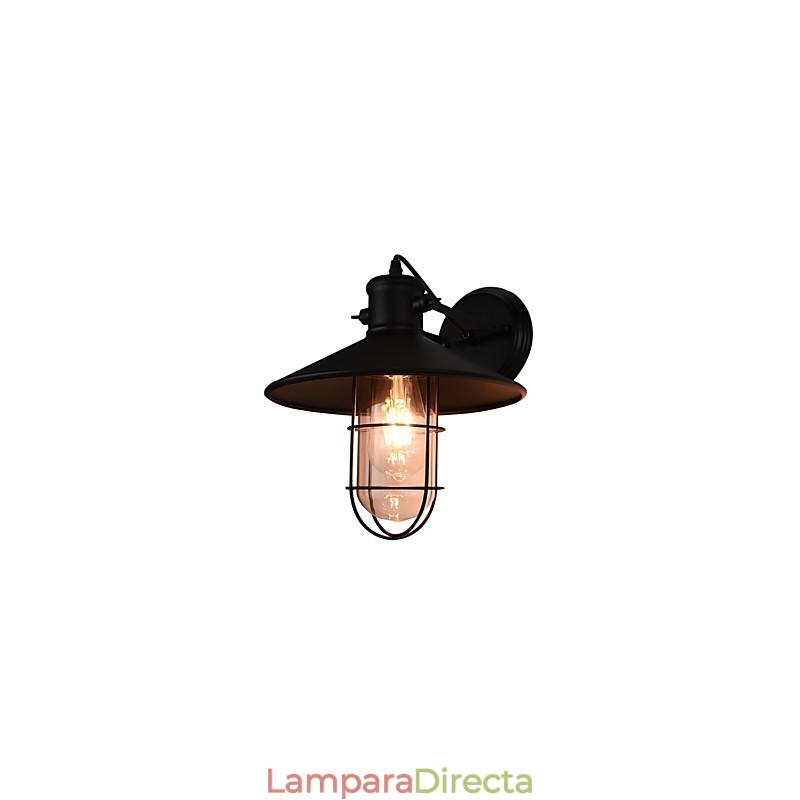 Aplique de pared Aplique de pared Lámpara de pared Lámpara de sable de luz negra tonta en la pared
