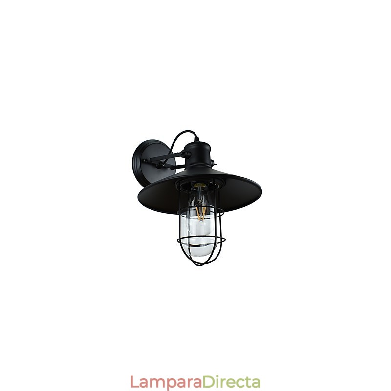 Aplique de pared Aplique de pared Lámpara de pared Lámpara de sable de luz negra tonta en la pared