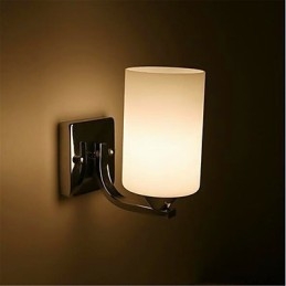 Lámpara de pared sencilla y cálida para sala de estar, dormitorio, pasillo, balcón