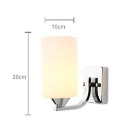 Lámpara de pared sencilla y cálida para sala de estar, dormitorio, pasillo, balcón