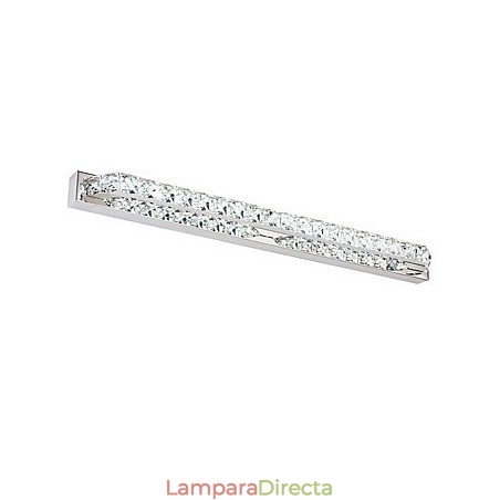 Lámpara de espejo larga de alta calidad para baño, lámpara de pared de metal y cristal. Lámpara de espejo larga de alta calidad para baño, lámpara de pared de metal y cristal.