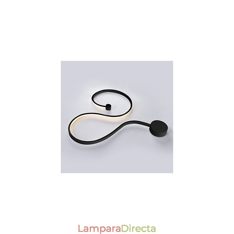 Lámparas de pared modernas de metal creativas para sala de estar, pasillo, dormitorio, habitaciones de hotel, iluminación decorativa de noche