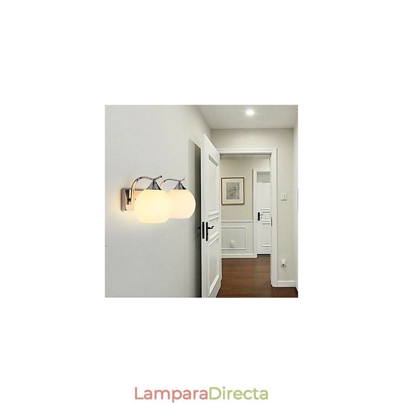 Lámpara de techo moderna y contemporánea con acabado galvanizado para protección ocular de estilo mini y luz ambiental.