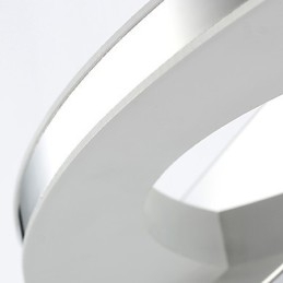 Lámpara de pared de metal contemporánea con iluminación de baño moderna y súper larga
