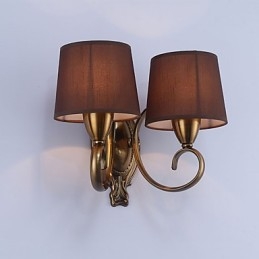 Apliques de pared con luz empotrada, clásicos tradicionales, galvanizados, para protección ocular.