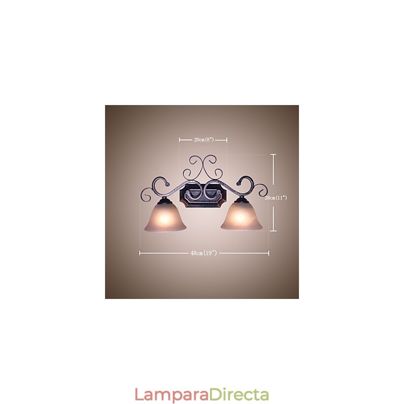 Rústico Lodge Tradicional Clásico Otros Característica para Mini Estilo Downlight Apliques de pared Luz de pared