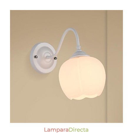 Pintura de estilo rural contemporáneo moderno para pared con luz ambiental y protección ocular de estilo mini