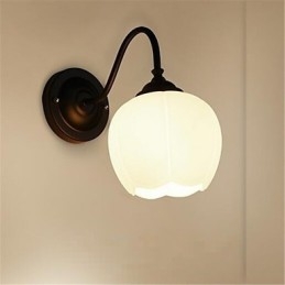 Pintura de estilo rural contemporáneo moderno para pared con luz ambiental y protección ocular de estilo mini