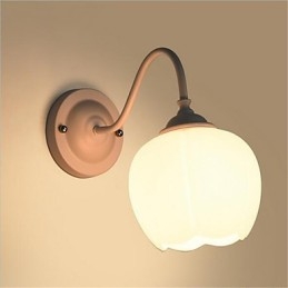 Pintura de estilo rural contemporáneo moderno para pared con luz ambiental y protección ocular de estilo mini