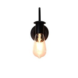 Aplique de pared con pintura clásica tradicional de estilo rústico para iluminación empotrada.