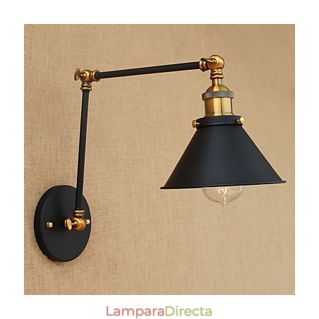 Aplique de pared de latón vintage industrial, lámpara de pared, iluminación para el hogar, decoración de interiores, aplique de pared Aplique de pared de latón vintage industrial, lámpara de pared, iluminación para el hogar, decoración de interiores, aplique de pared