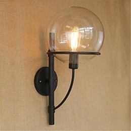 Pintura retro novedosa de estilo campestre para protección ocular con luz ambiental.