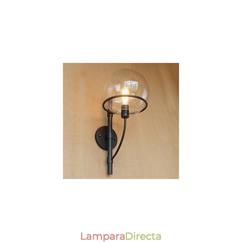 Pintura retro novedosa de estilo campestre para protección ocular con luz ambiental.