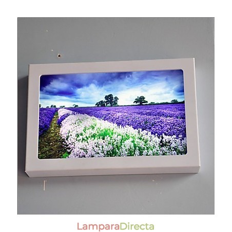 Pintura contemporánea moderna integrada para apliques de pared con luz ambiental. Pintura contemporánea moderna integrada para apliques de pared con luz ambiental.