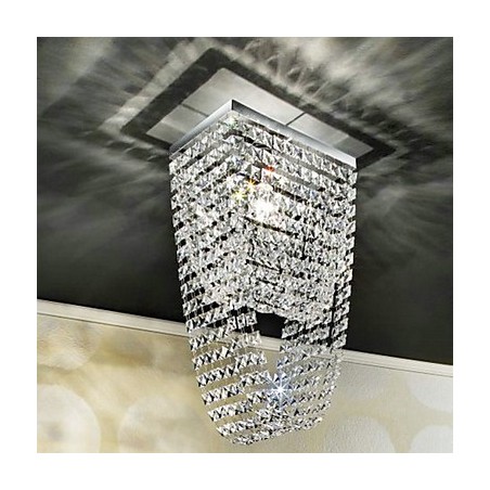 Lámpara empotrada moderna de cristal contemporáneo estilo mini galvanizada Lámpara empotrada moderna de cristal contemporáneo estilo mini galvanizada