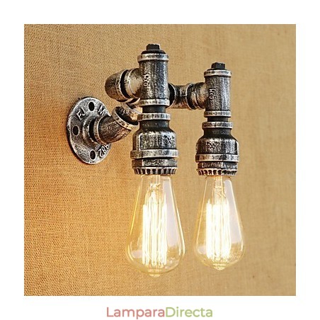 Aplique de pared con luz ambiental de brazo oscilante con pintura retro campestre Aplique de pared con luz ambiental de brazo oscilante con pintura retro campestre