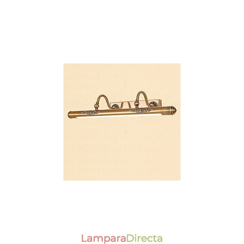 Lámpara de espejo moderna contemporánea tradicional clásica rústica estilo cabaña vintage latón antiguo característica para