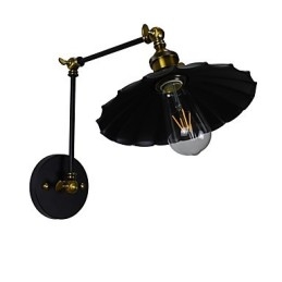 Lámpara de pared con pintura clásica tradicional rústica tipo cabaña para luces de pared empotradas.
