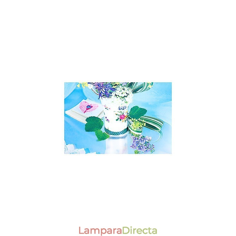 Pintura contemporánea moderna integrada para apliques de pared con luz ambiental.