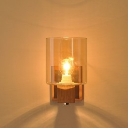Lámpara de pared de vidrio moderna contemporánea Otros Característica para estilo mini Luz ambiental Apliques de pared Luz de pared